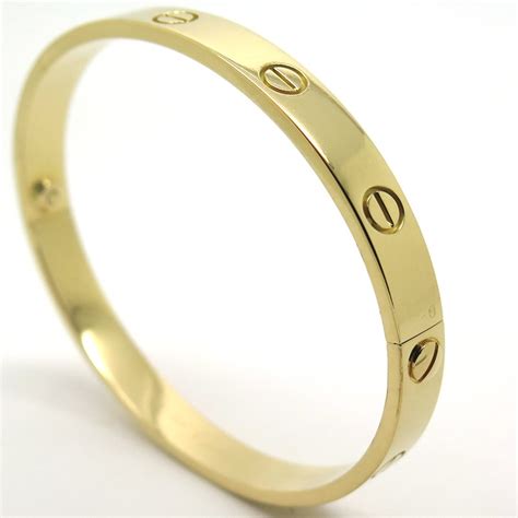 Bracelet Love Cartier d'occasion .